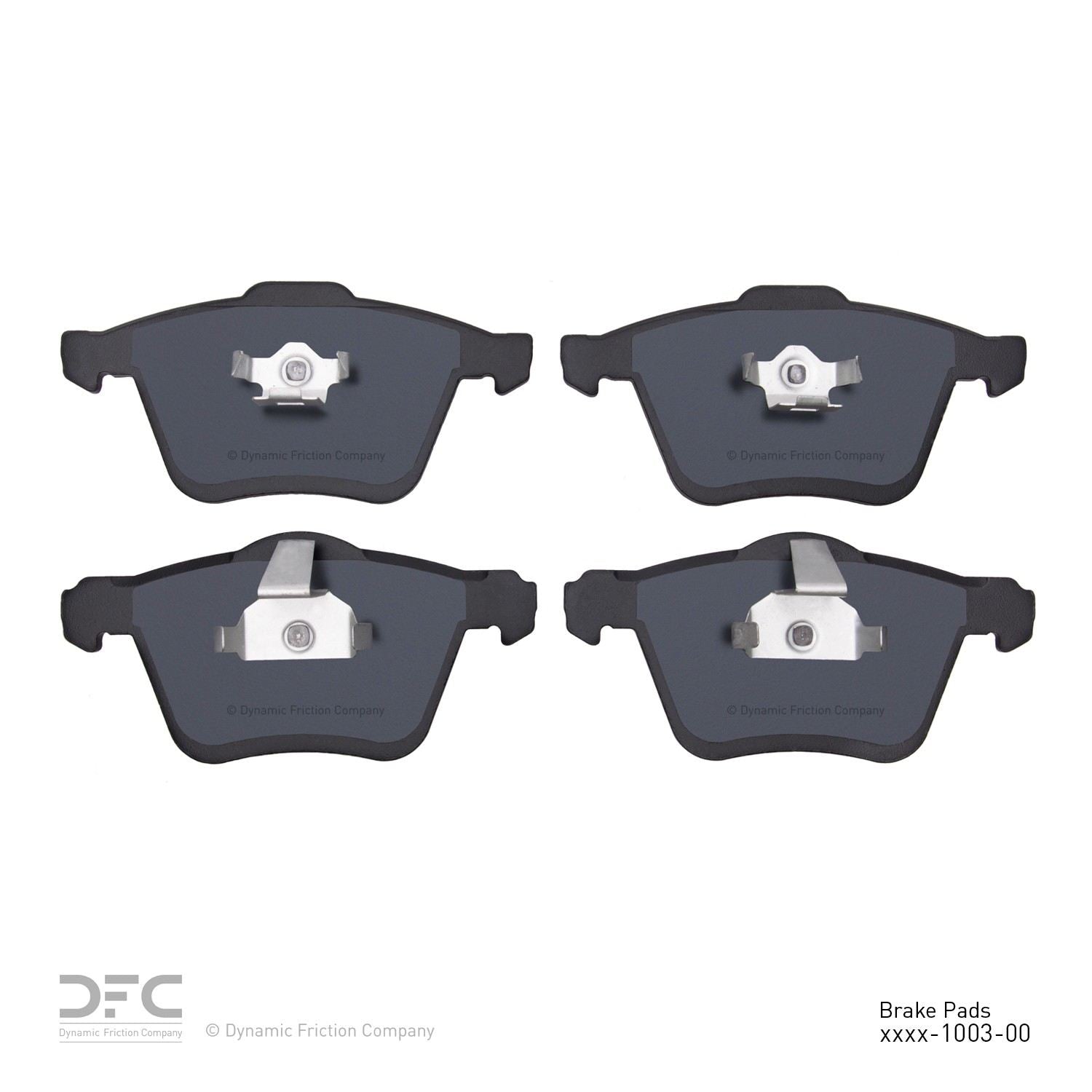 Dynamic Friction Company Disc Brake Pad Set 1551-1003-00