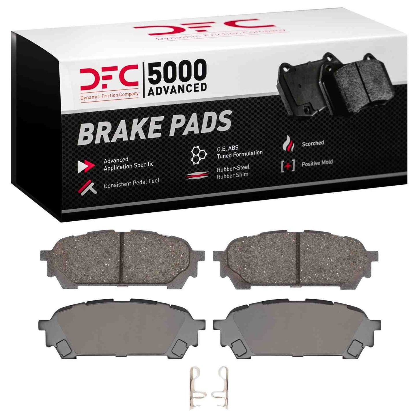 Dynamic Friction Company Disc Brake Pad Set 1551-1004-00