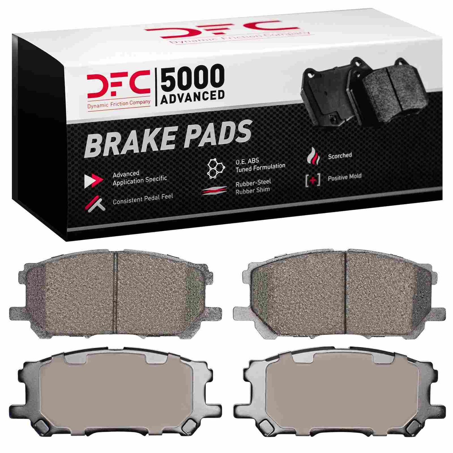 Dynamic Friction Company Disc Brake Pad Set 1551-1005-00