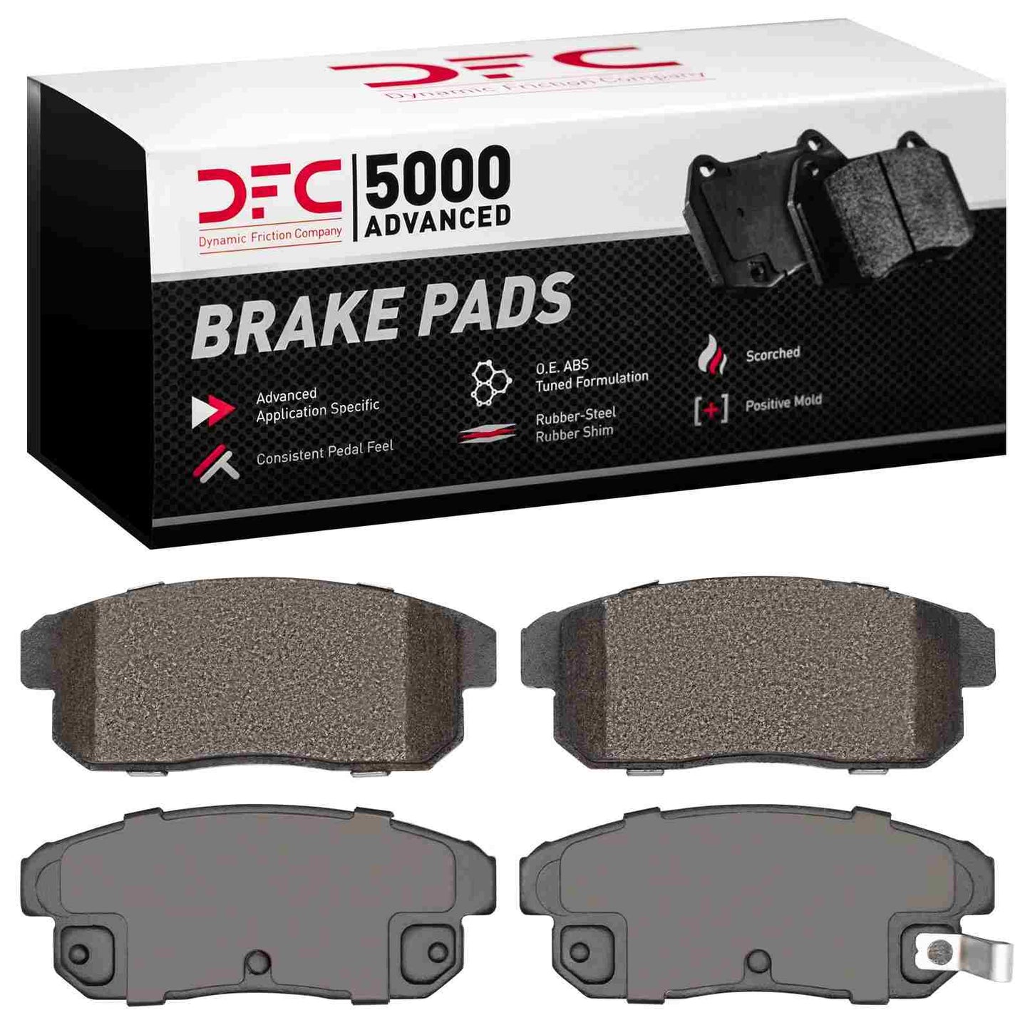 Dynamic Friction Company Disc Brake Pad Set 1551-1008-00