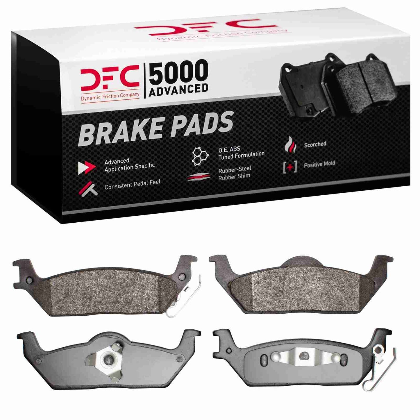 Dynamic Friction Company Disc Brake Pad Set 1551-1012-00