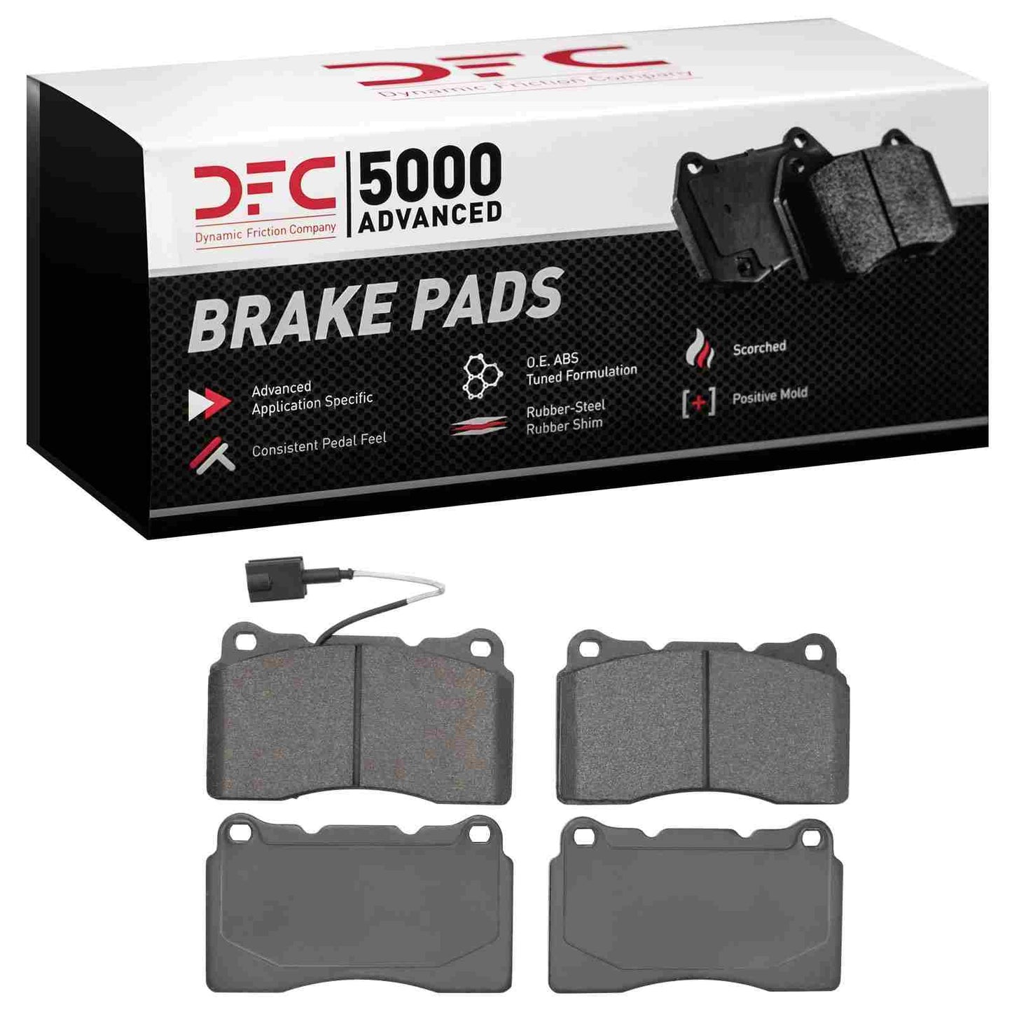 Dynamic Friction Company Disc Brake Pad Set 1551-1016-00