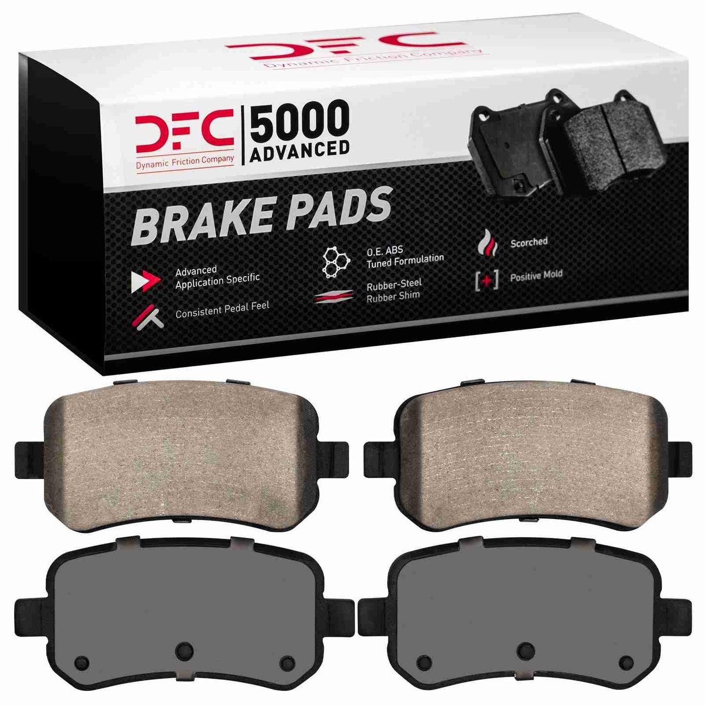 Dynamic Friction Company Disc Brake Pad Set 1551-1021-00