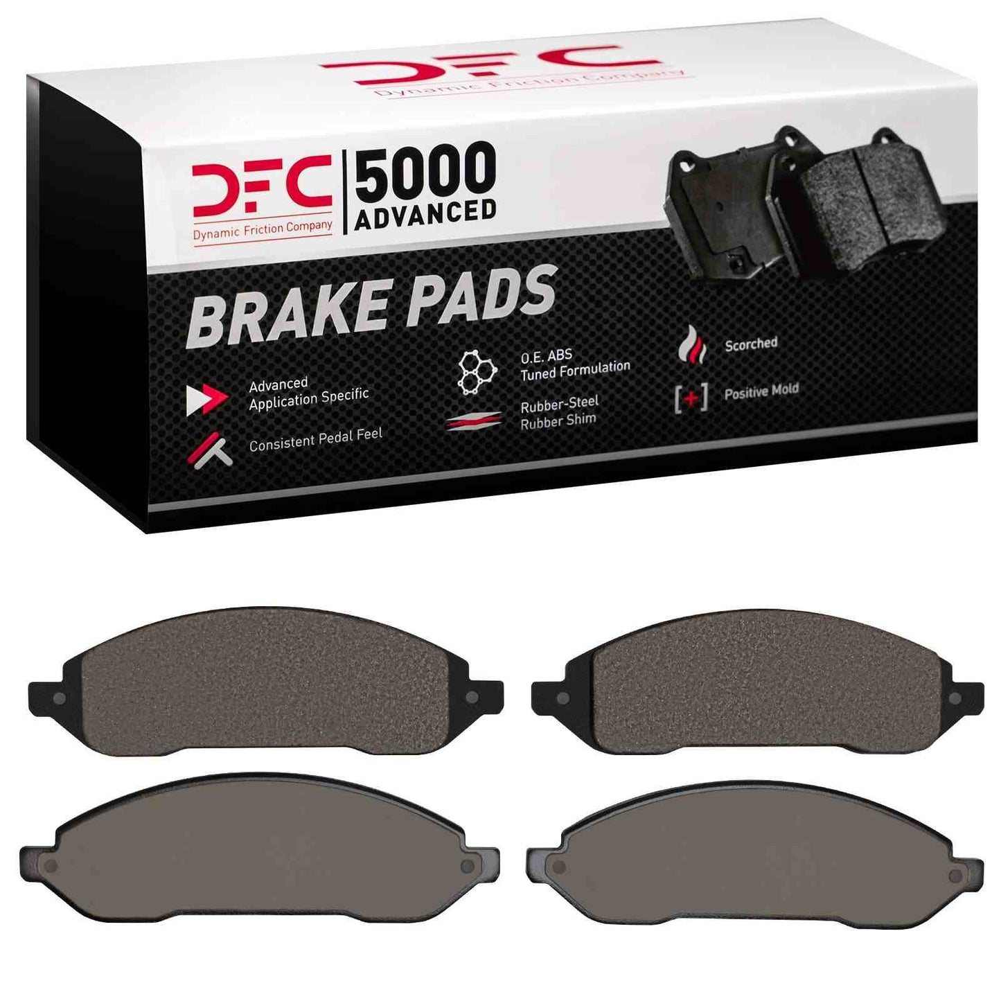 Dynamic Friction Company Disc Brake Pad Set 1551-1022-00