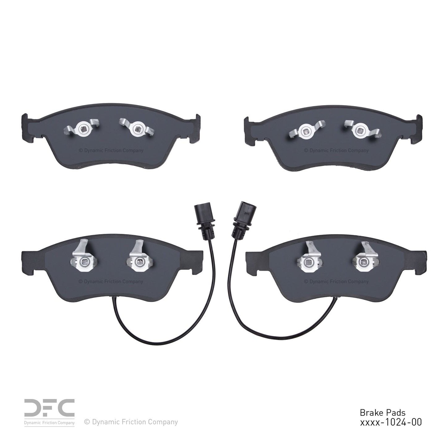 Dynamic Friction Company Disc Brake Pad Set 1551-1024-00