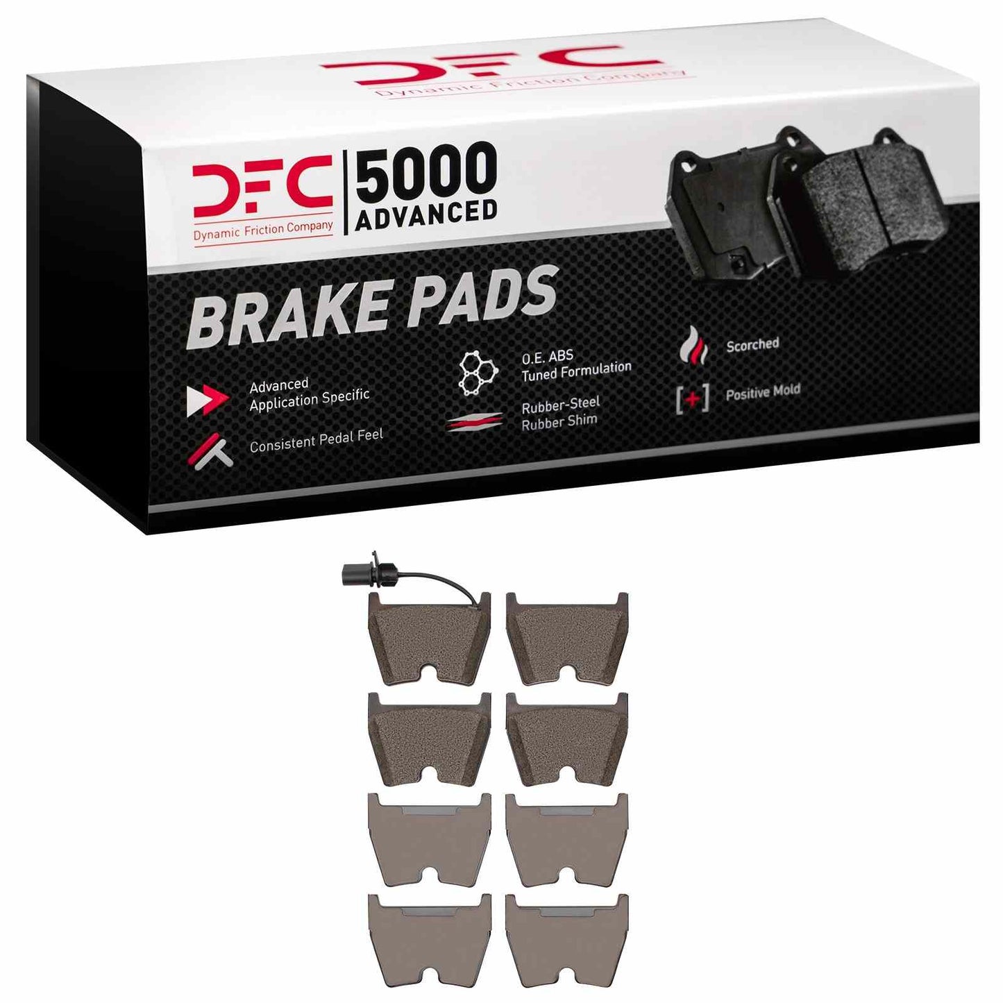 Dynamic Friction Company Disc Brake Pad Set 1551-1029-10