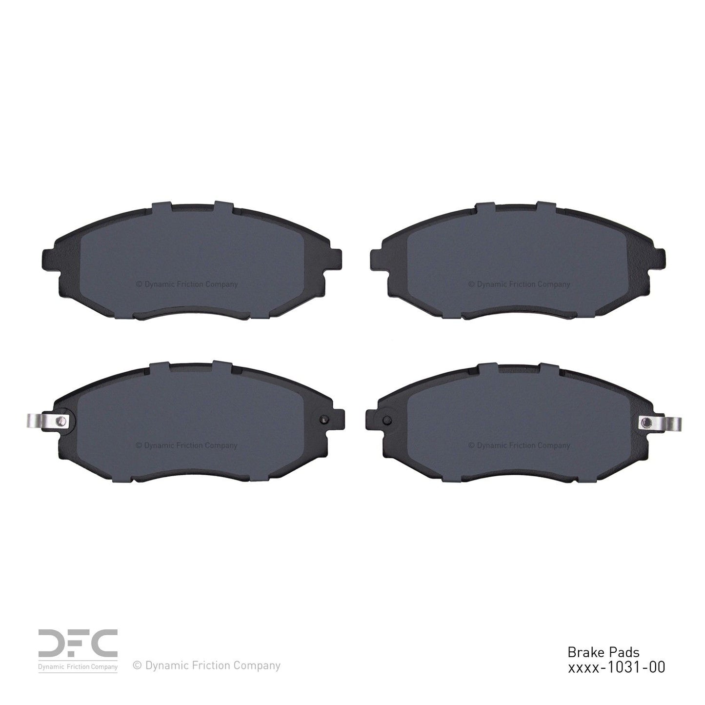 Dynamic Friction Company Disc Brake Pad Set 1551-1031-00