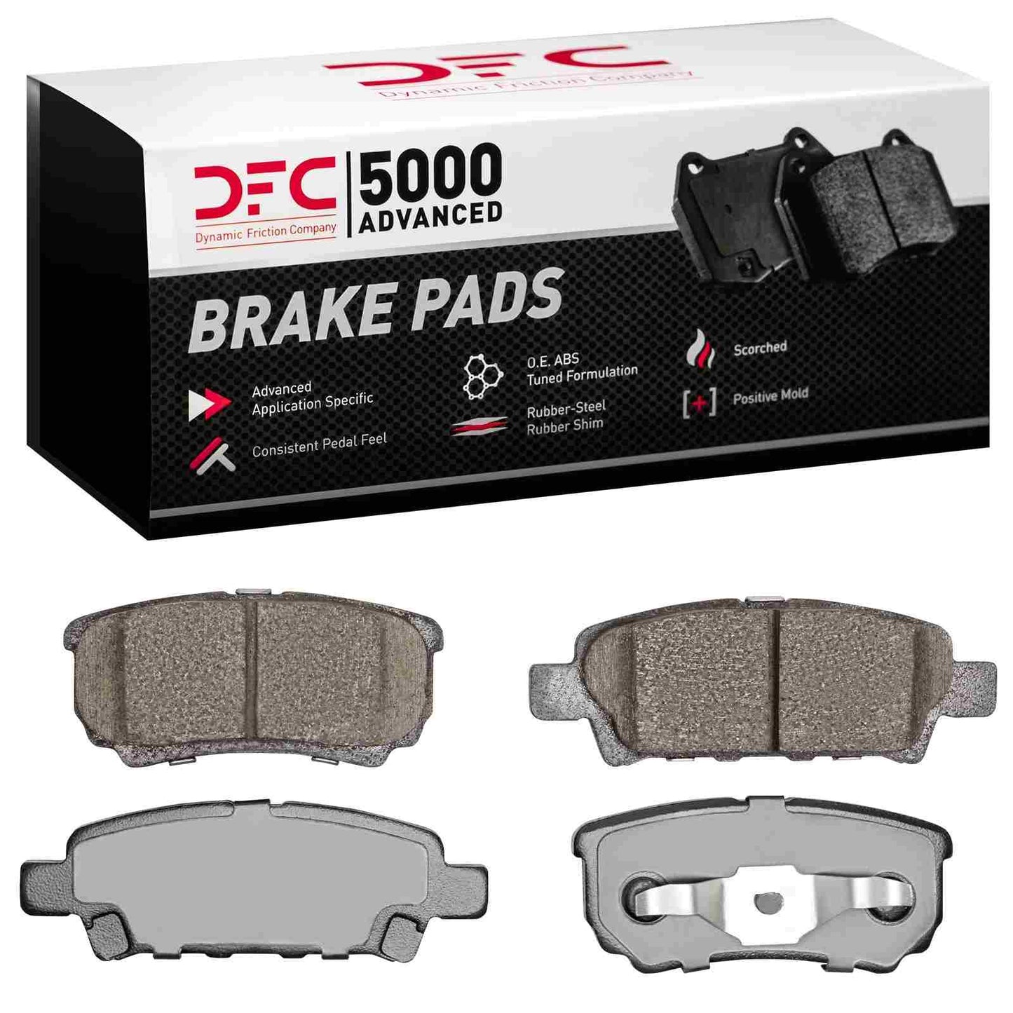 Dynamic Friction Company Disc Brake Pad Set 1551-1037-00