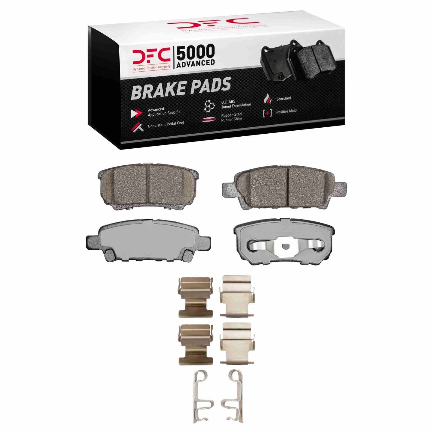 Dynamic Friction Company Disc Brake Pad Set 1551-1037-01