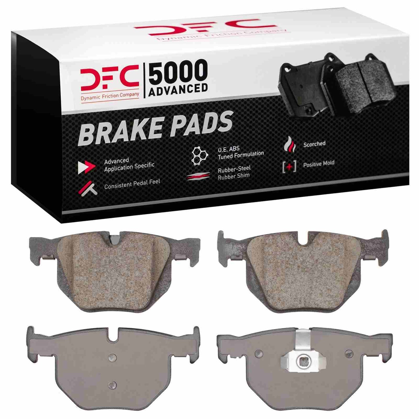 Dynamic Friction Company Disc Brake Pad Set 1551-1042-00