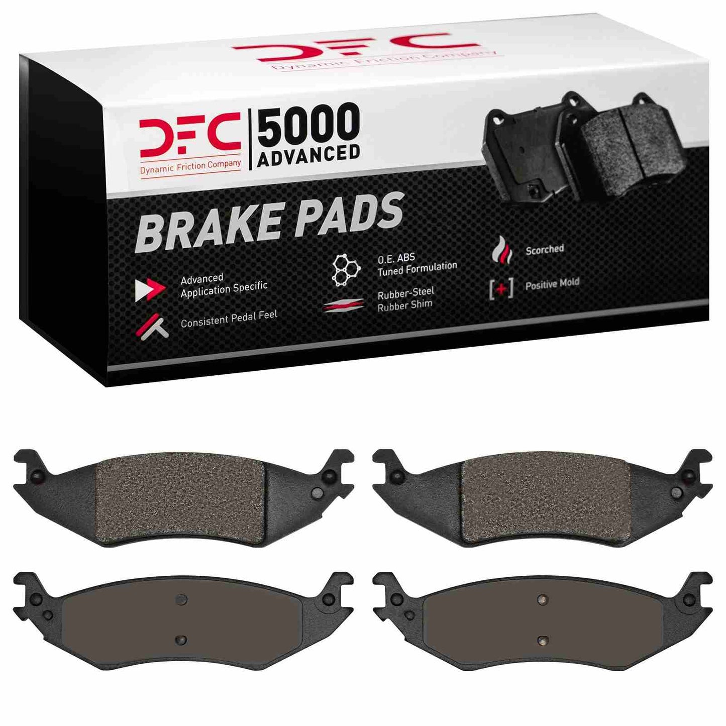 Dynamic Friction Company Disc Brake Pad Set 1551-1046-00