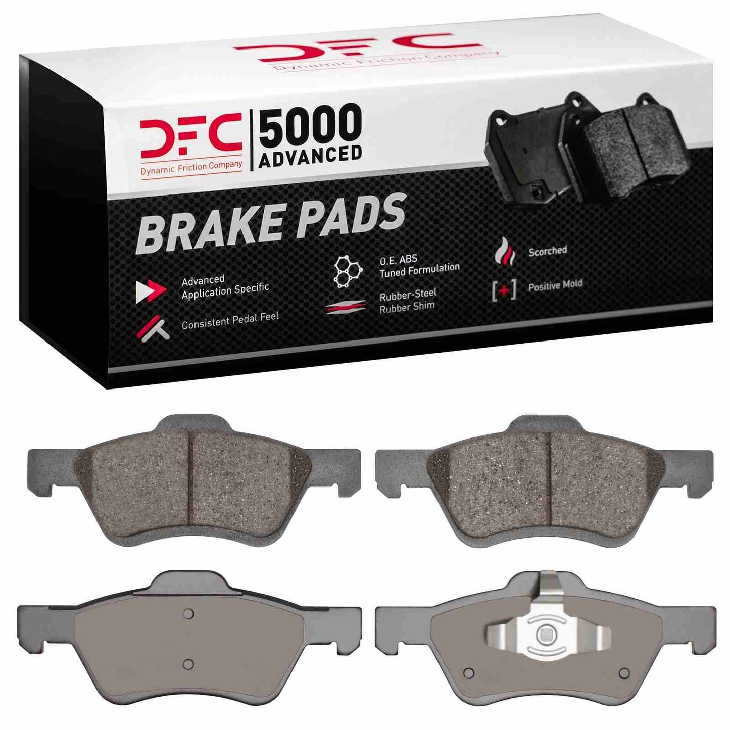 Dynamic Friction Company Disc Brake Pad Set 1551-1047-00