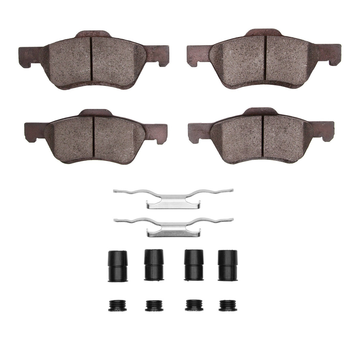 DFC 08-12 Ford Escape Front 5000 Advanced Ceramic Brake Pads and Hardware Kit 1551-1047-11