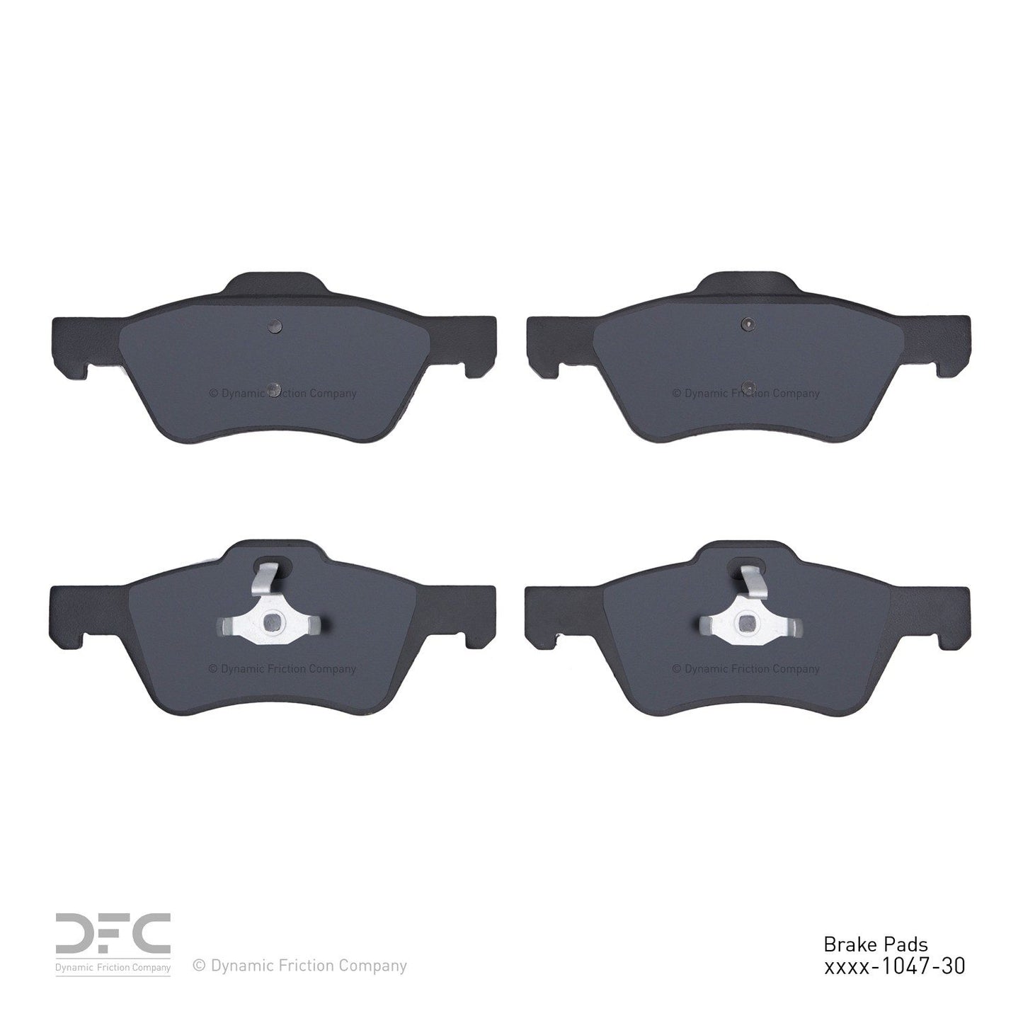 Dynamic Friction Company Disc Brake Pad Set 1551-1047-30