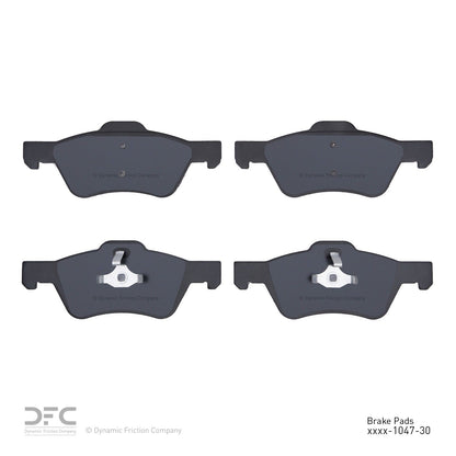 Dynamic Friction Company Disc Brake Pad Set 1551-1047-30