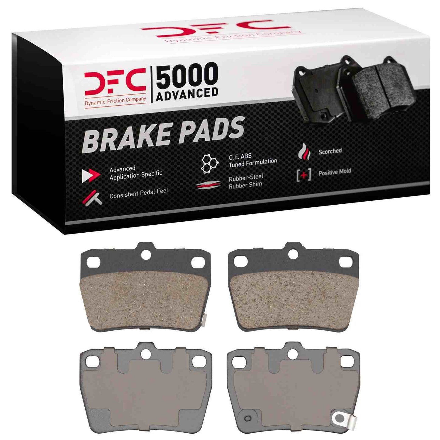 Dynamic Friction Company Disc Brake Pad Set 1551-1051-00