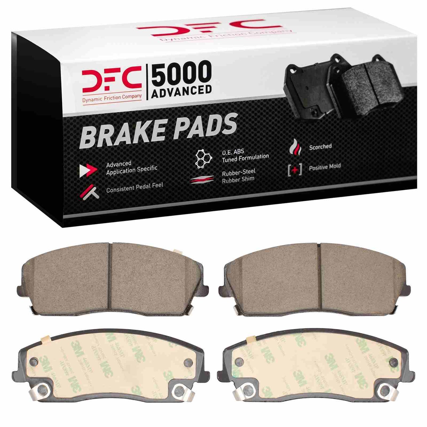 Dynamic Friction Company Disc Brake Pad Set 1551-1056-00