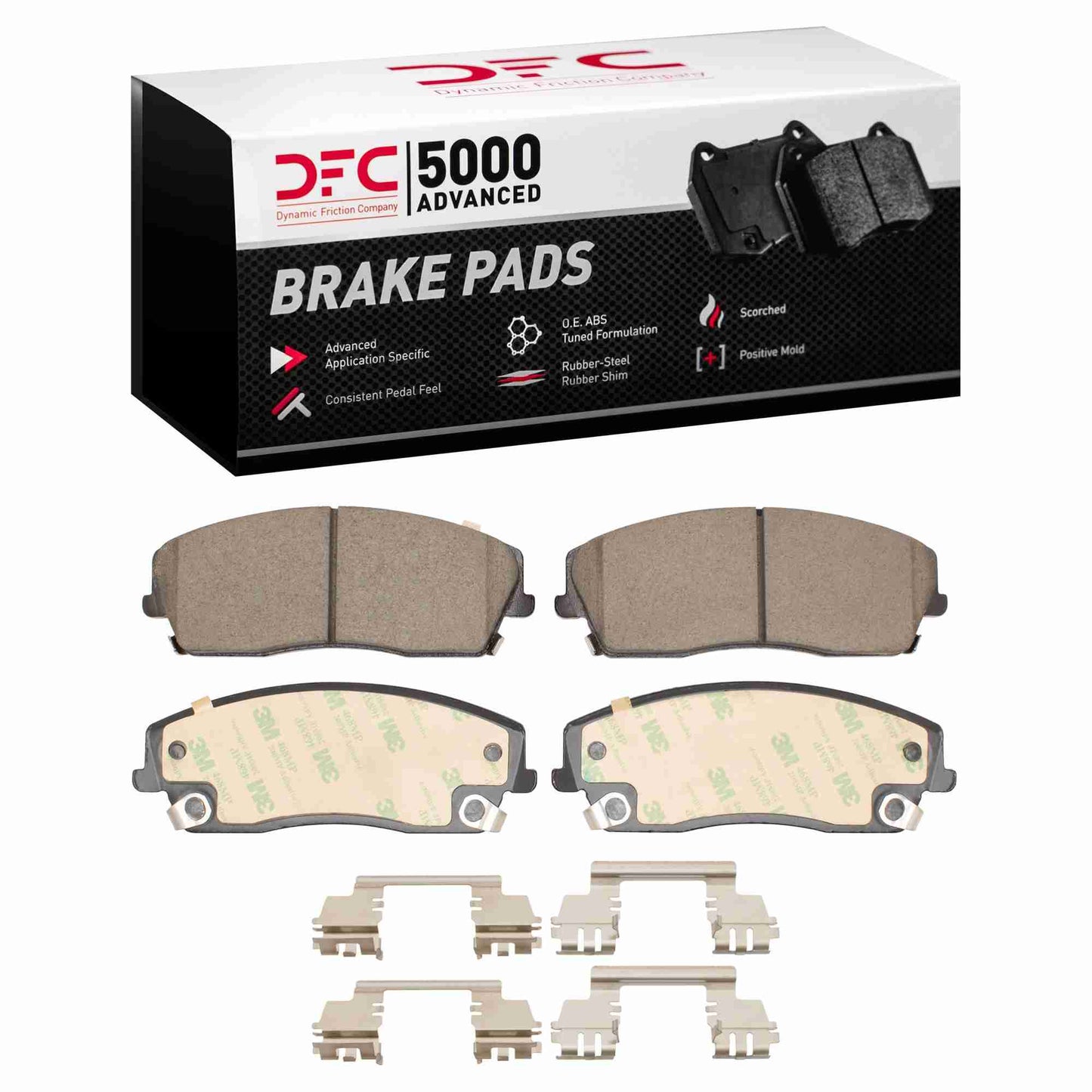 Dynamic Friction Company Disc Brake Pad Set 1551-1056-01