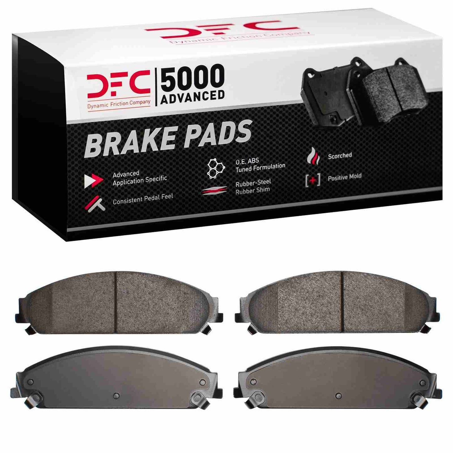 Dynamic Friction Company Disc Brake Pad Set 1551-1058-00
