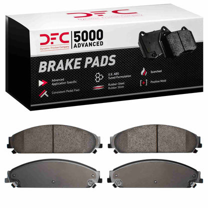 Dynamic Friction Company Disc Brake Pad Set 1551-1058-00
