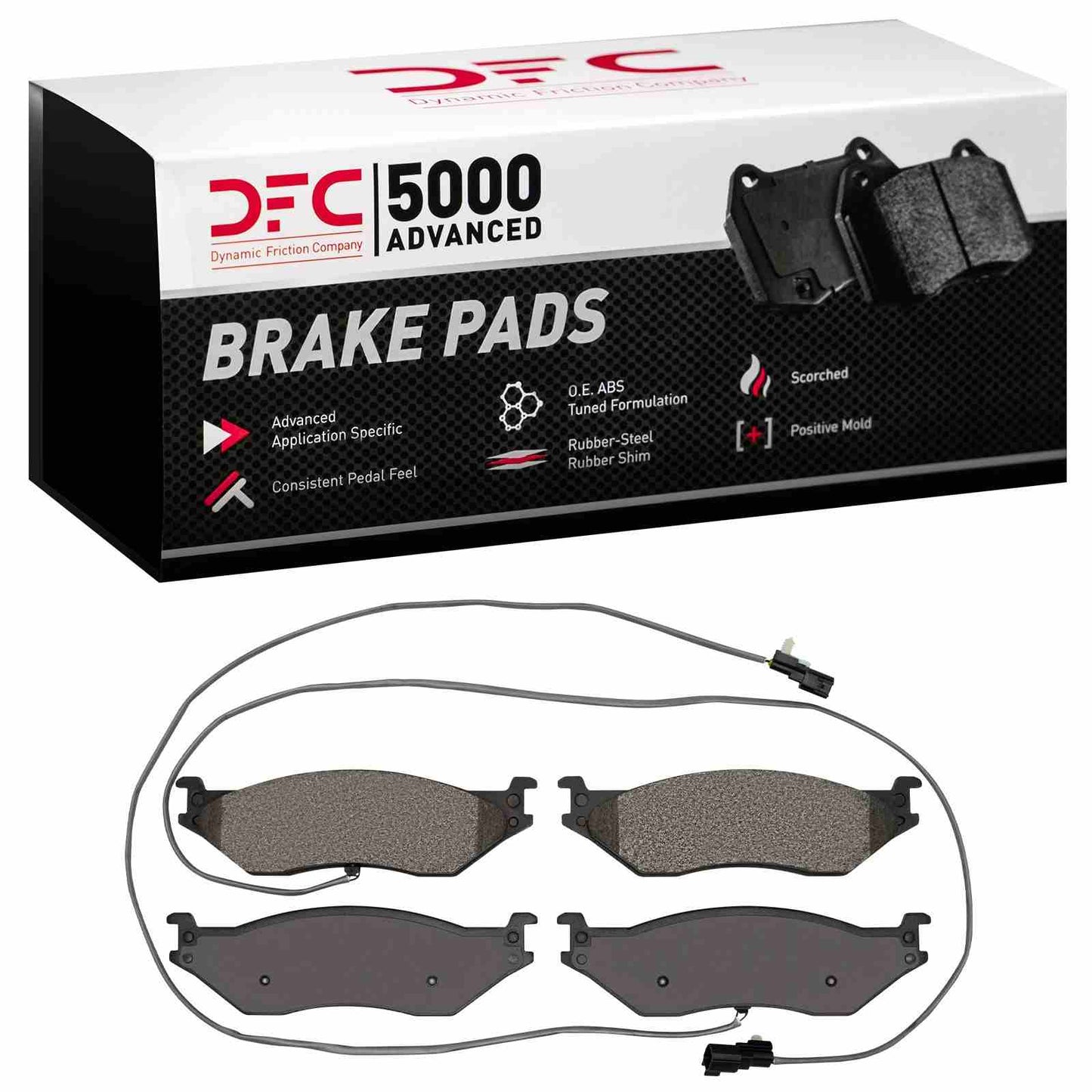 Dynamic Friction Company Disc Brake Pad Set 1551-1066-10