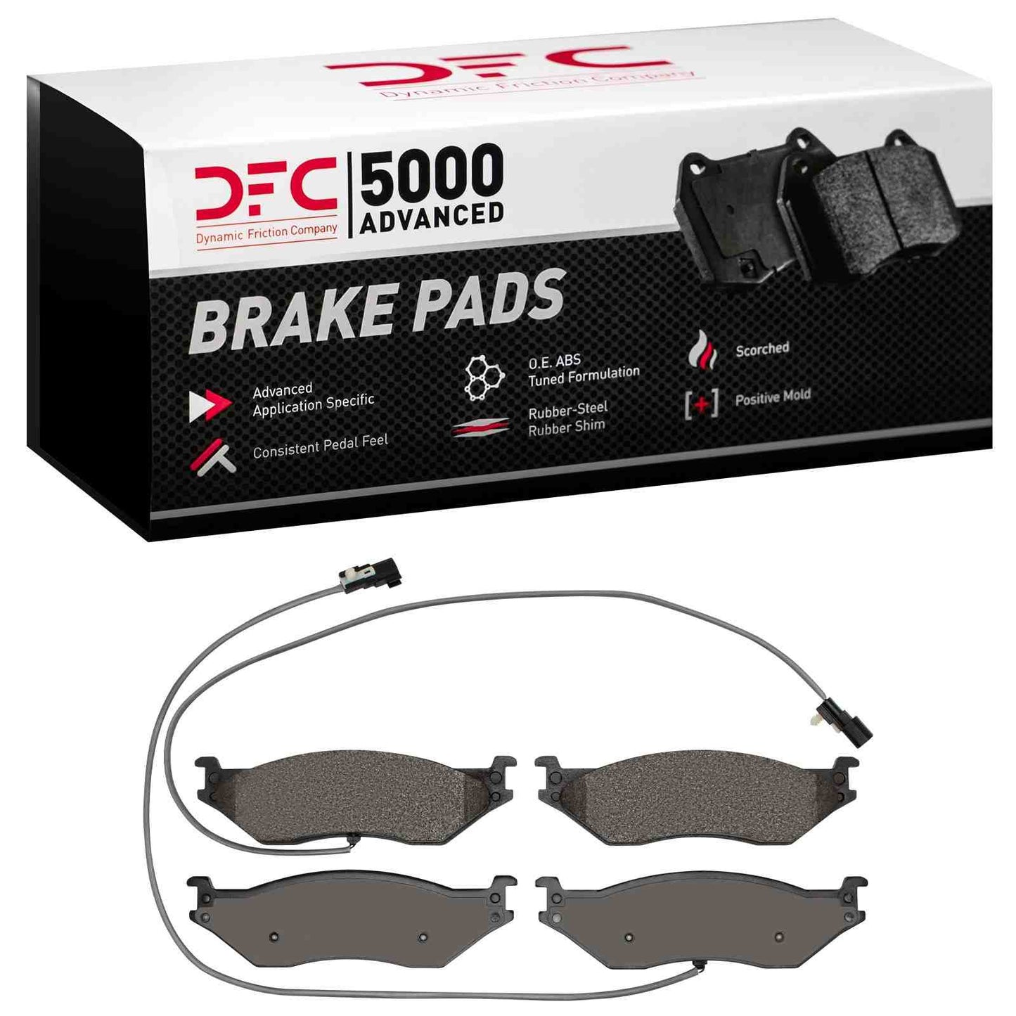 Dynamic Friction Company Disc Brake Pad Set 1551-1066-20