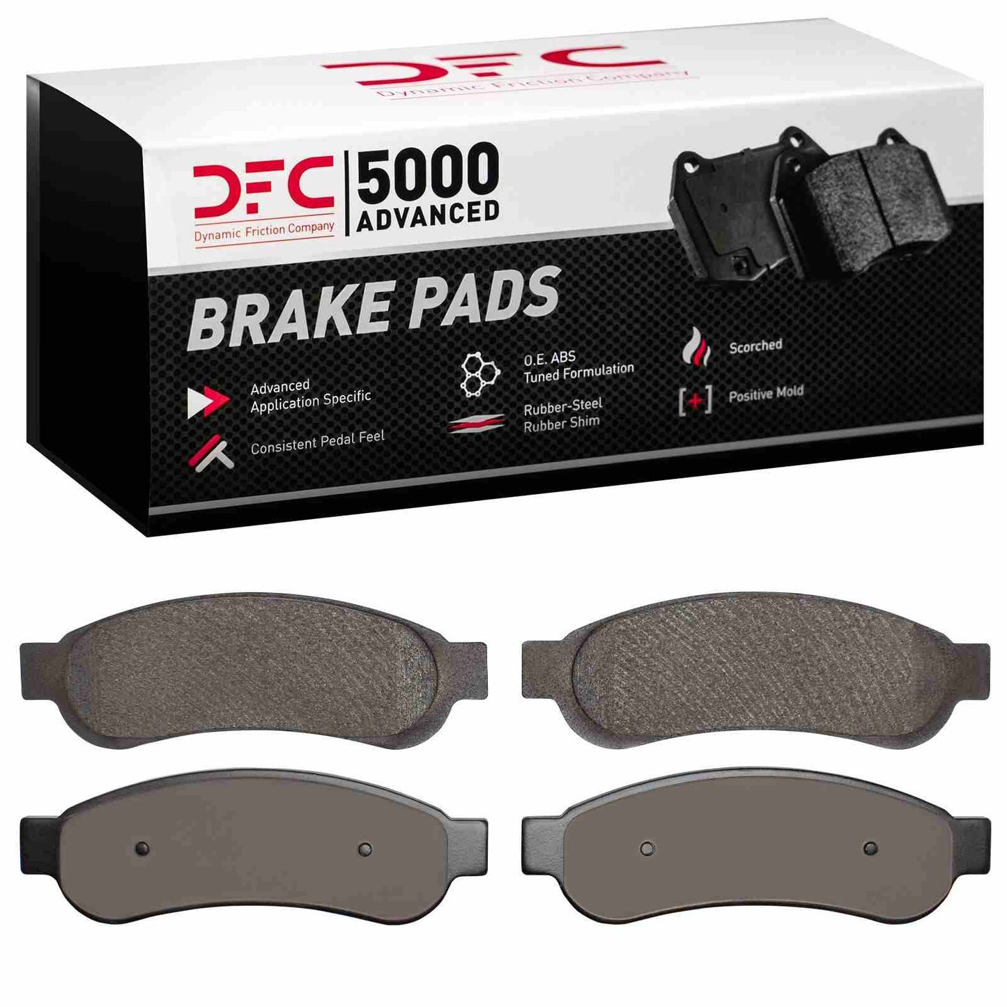 Dynamic Friction Company Disc Brake Pad Set 1551-1067-00