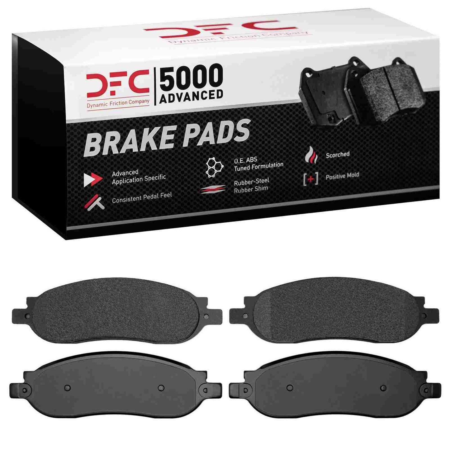 Dynamic Friction Company Disc Brake Pad Set 1551-1068-00