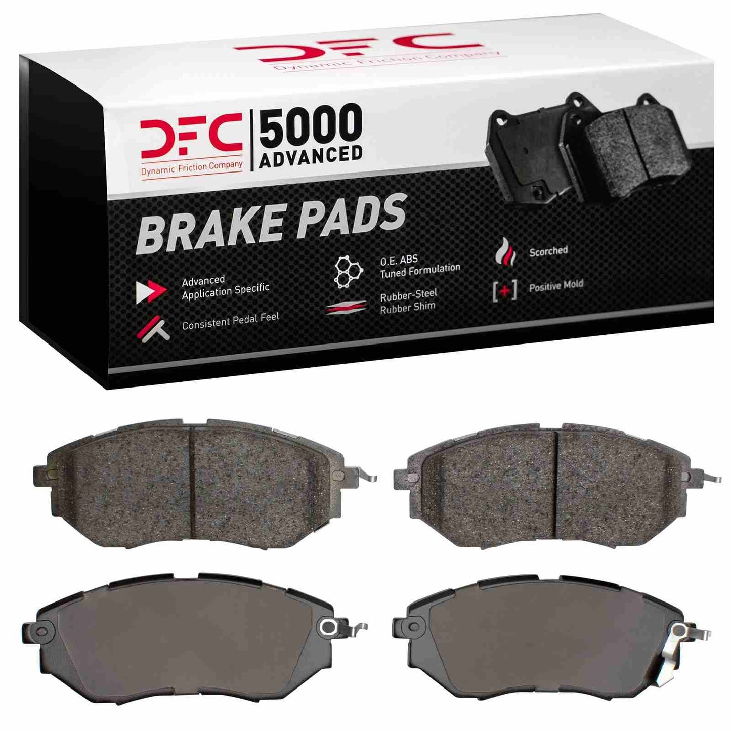 Dynamic Friction Company Disc Brake Pad Set 1551-1078-00