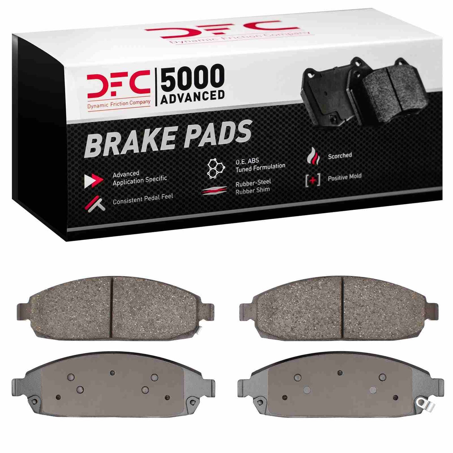 Dynamic Friction Company Disc Brake Pad Set 1551-1080-00