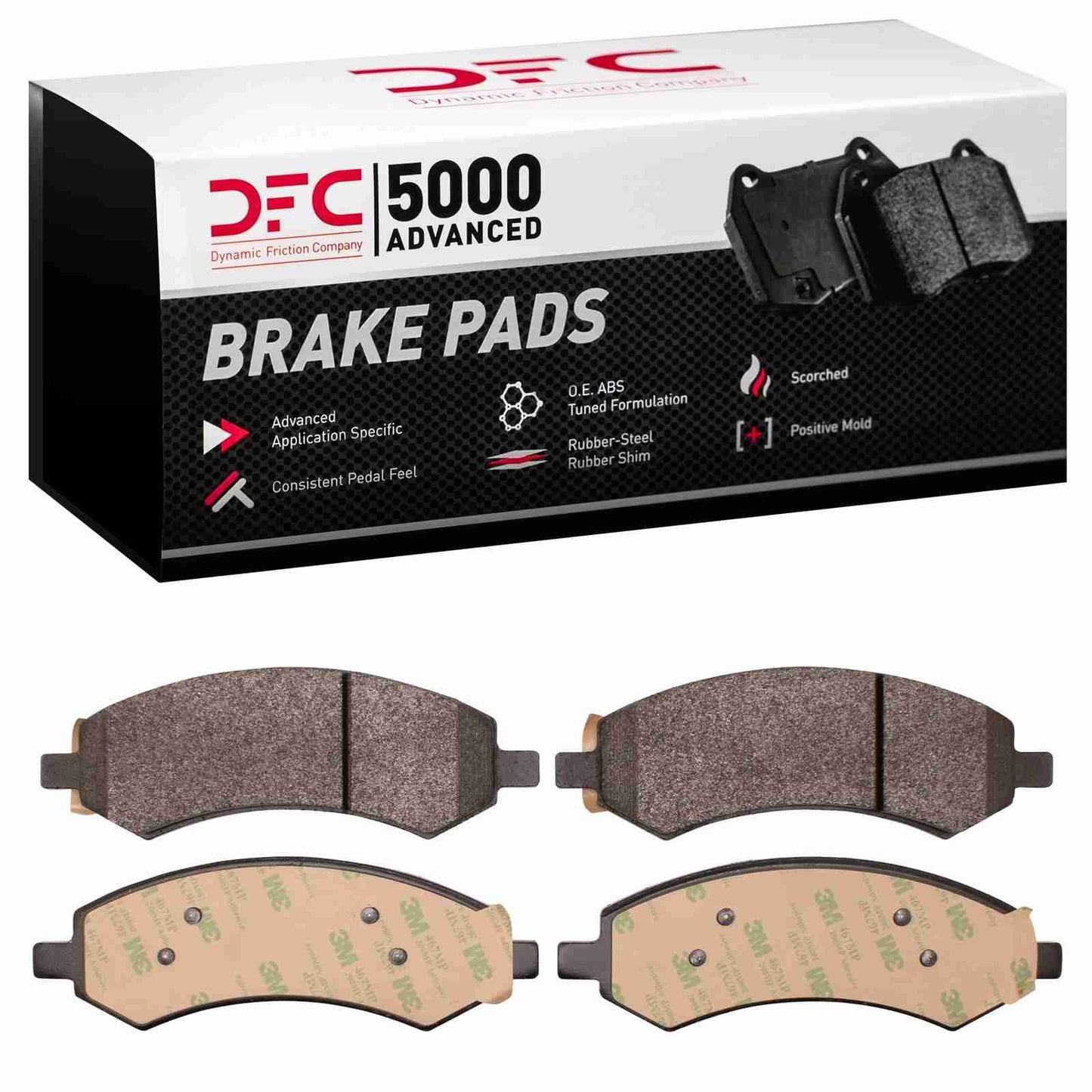Dynamic Friction Company Disc Brake Pad Set 1551-1084-00