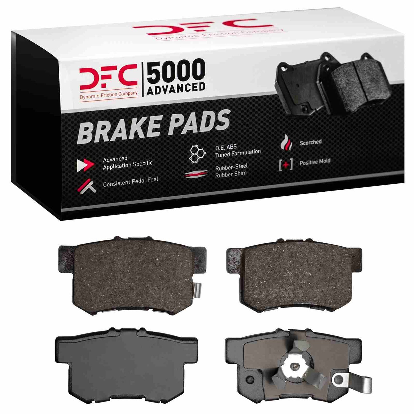 Dynamic Friction Company Disc Brake Pad Set 1551-1086-00