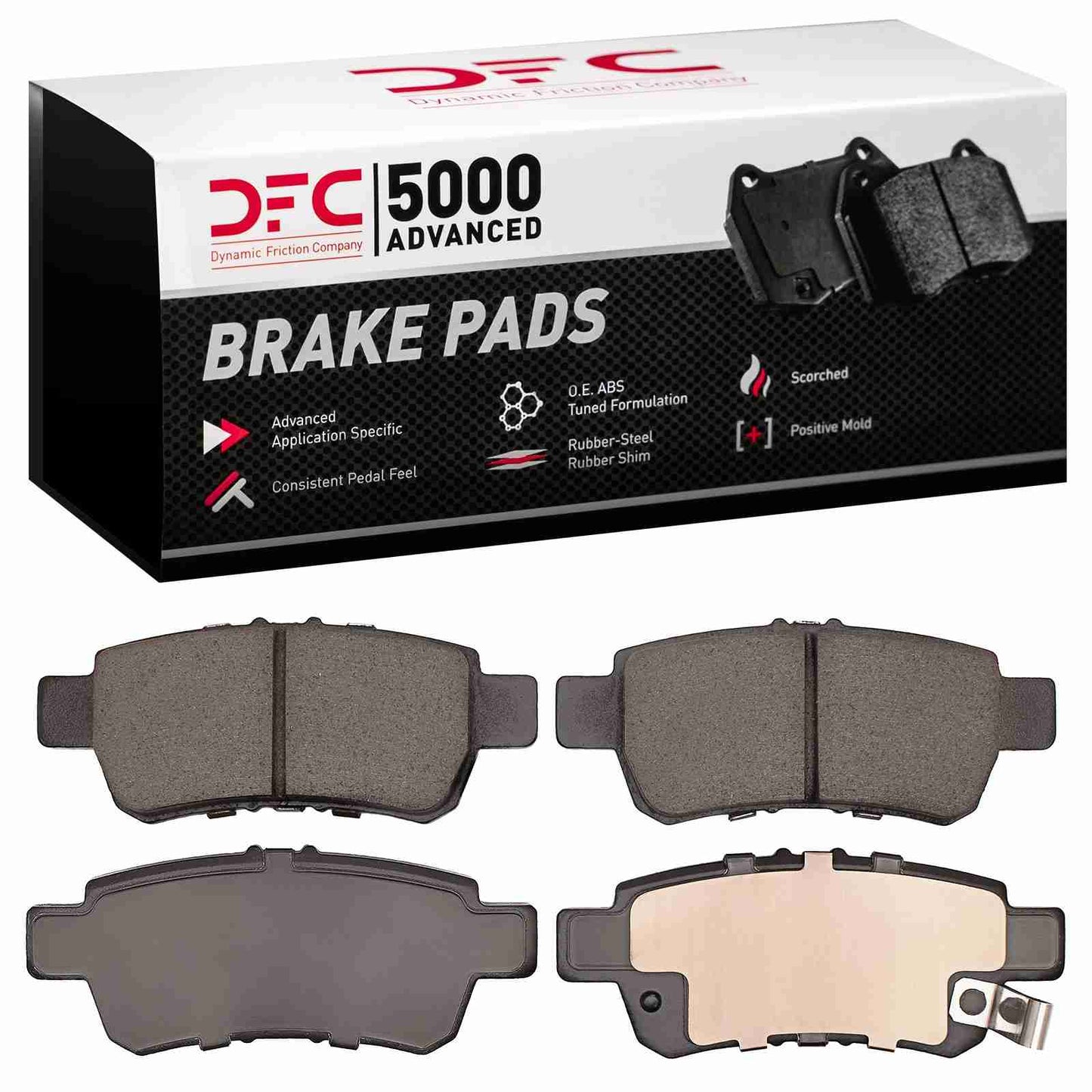 Dynamic Friction Company Disc Brake Pad Set 1551-1088-00