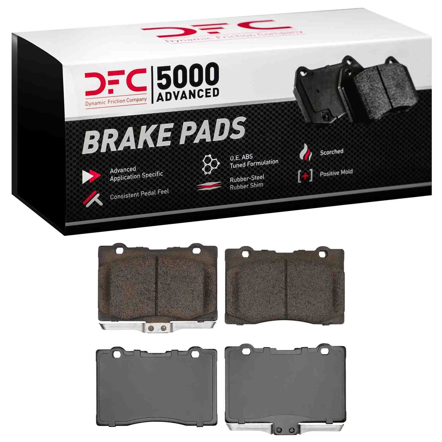 Dynamic Friction Company Disc Brake Pad Set 1551-1091-00