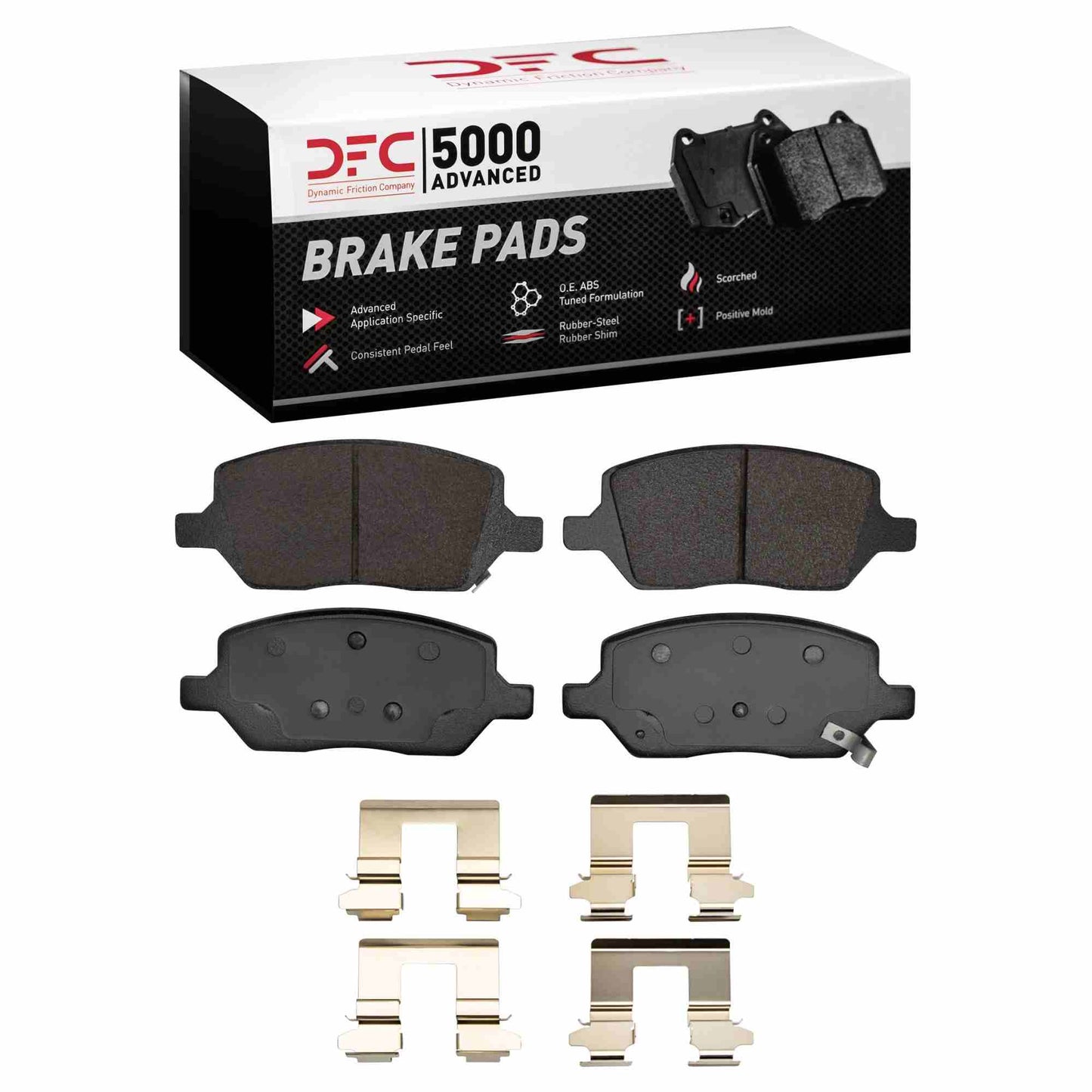 Dynamic Friction Company Disc Brake Pad Set 1551-1093-01