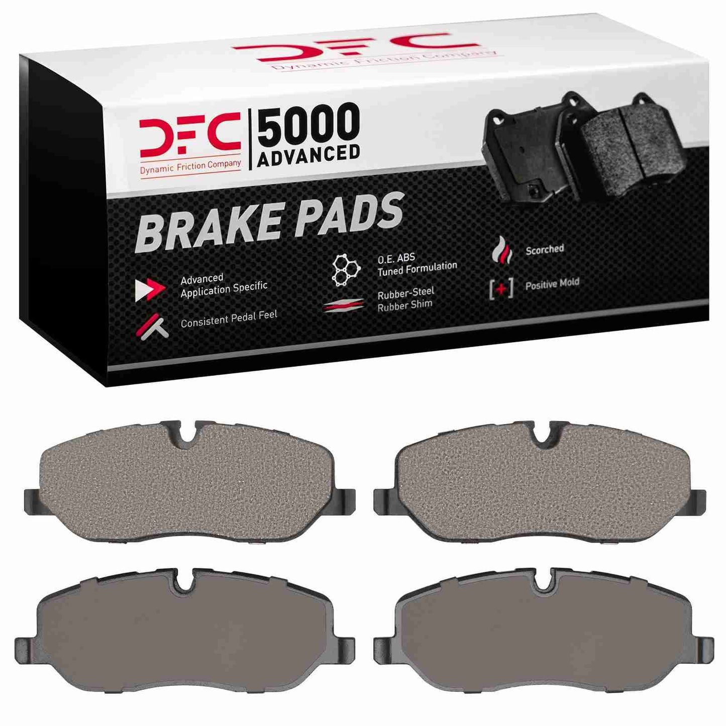 Dynamic Friction Company Disc Brake Pad Set 1551-1098-00
