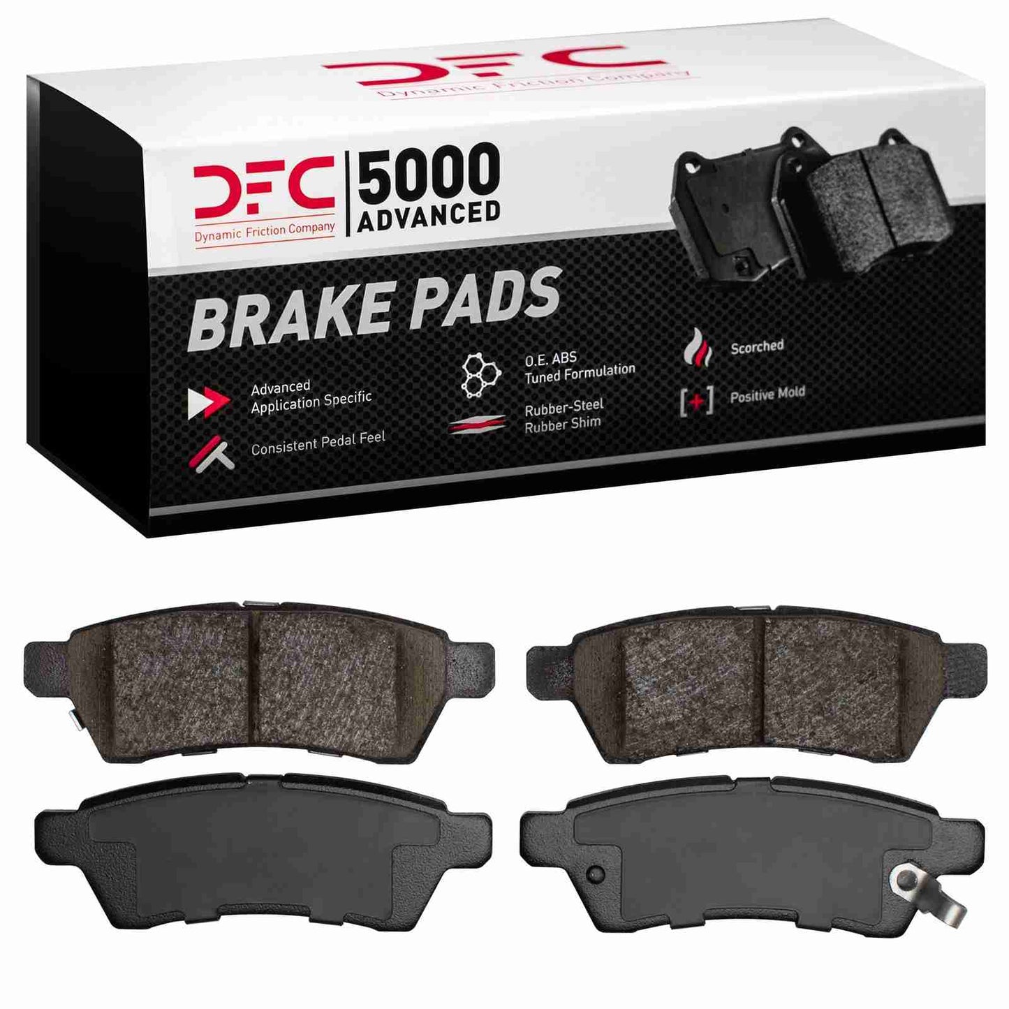 Dynamic Friction Company Disc Brake Pad Set 1551-1100-00
