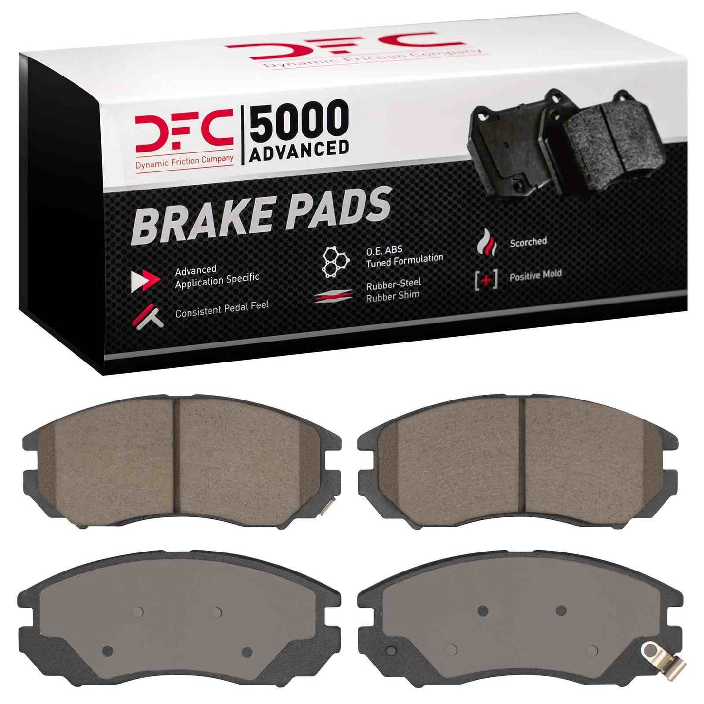 Dynamic Friction Company Disc Brake Pad Set 1551-1104-00
