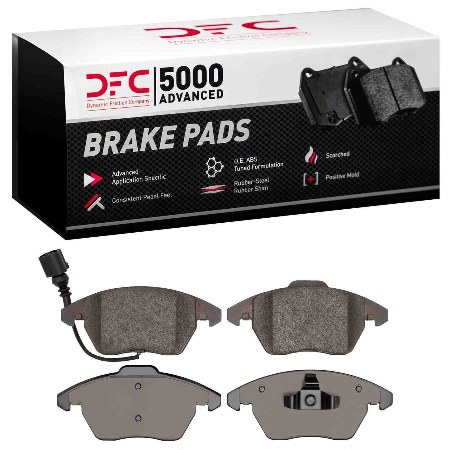 Dynamic Friction Company Disc Brake Pad Set 1551-1107-00
