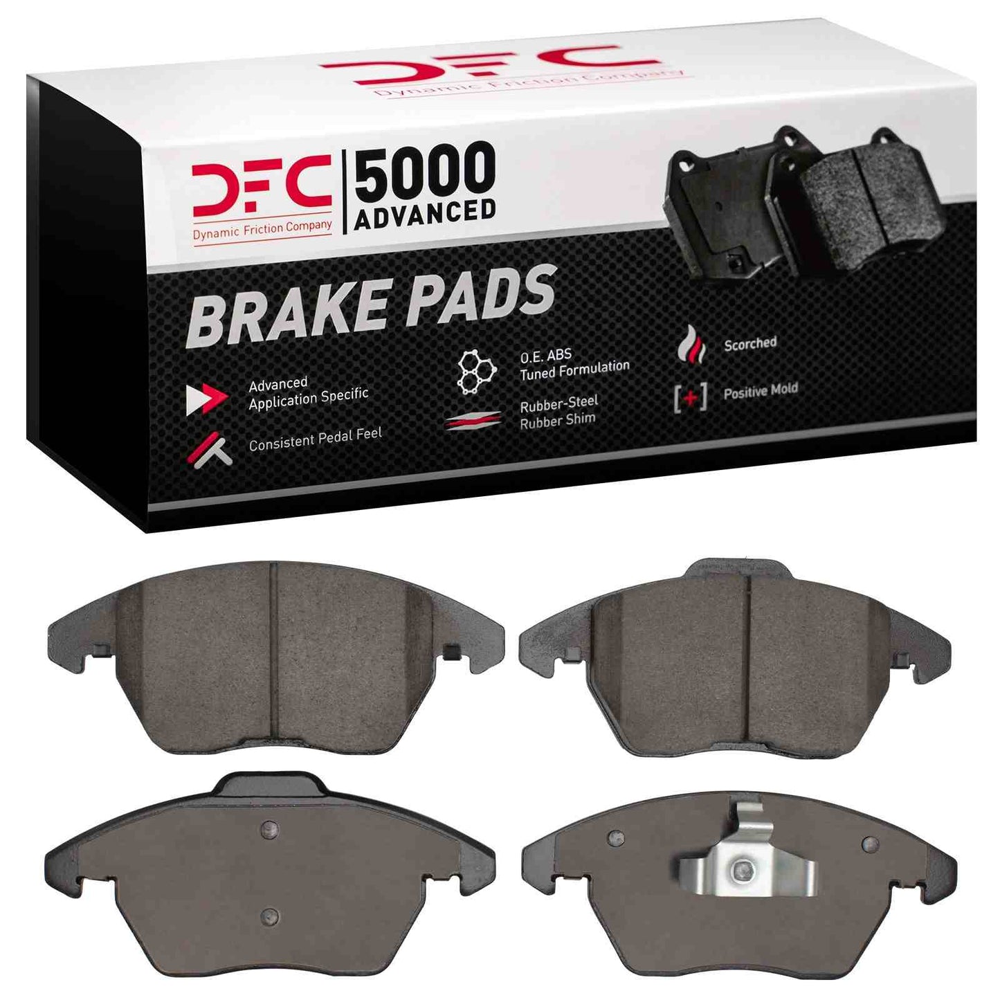 Dynamic Friction Company Disc Brake Pad Set 1551-1107-20