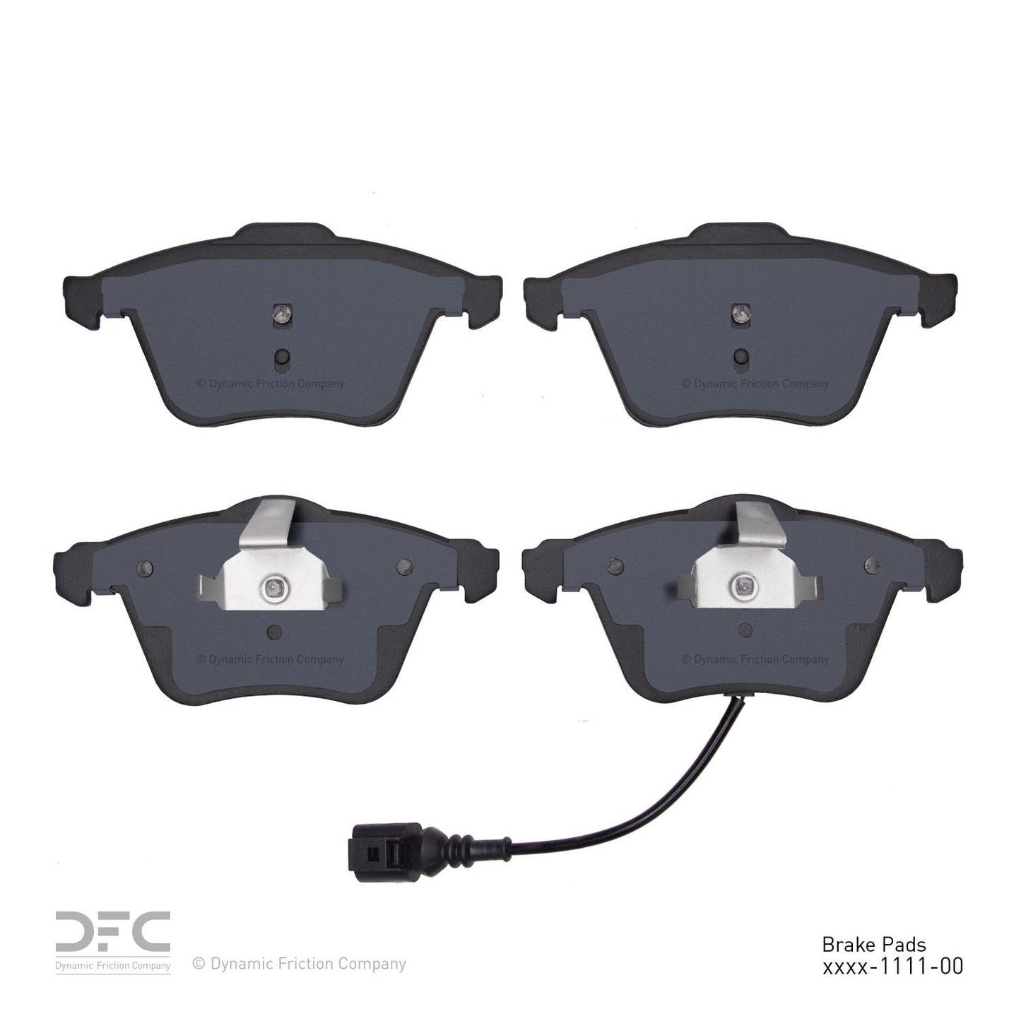 Dynamic Friction Company Disc Brake Pad Set 1551-1111-00