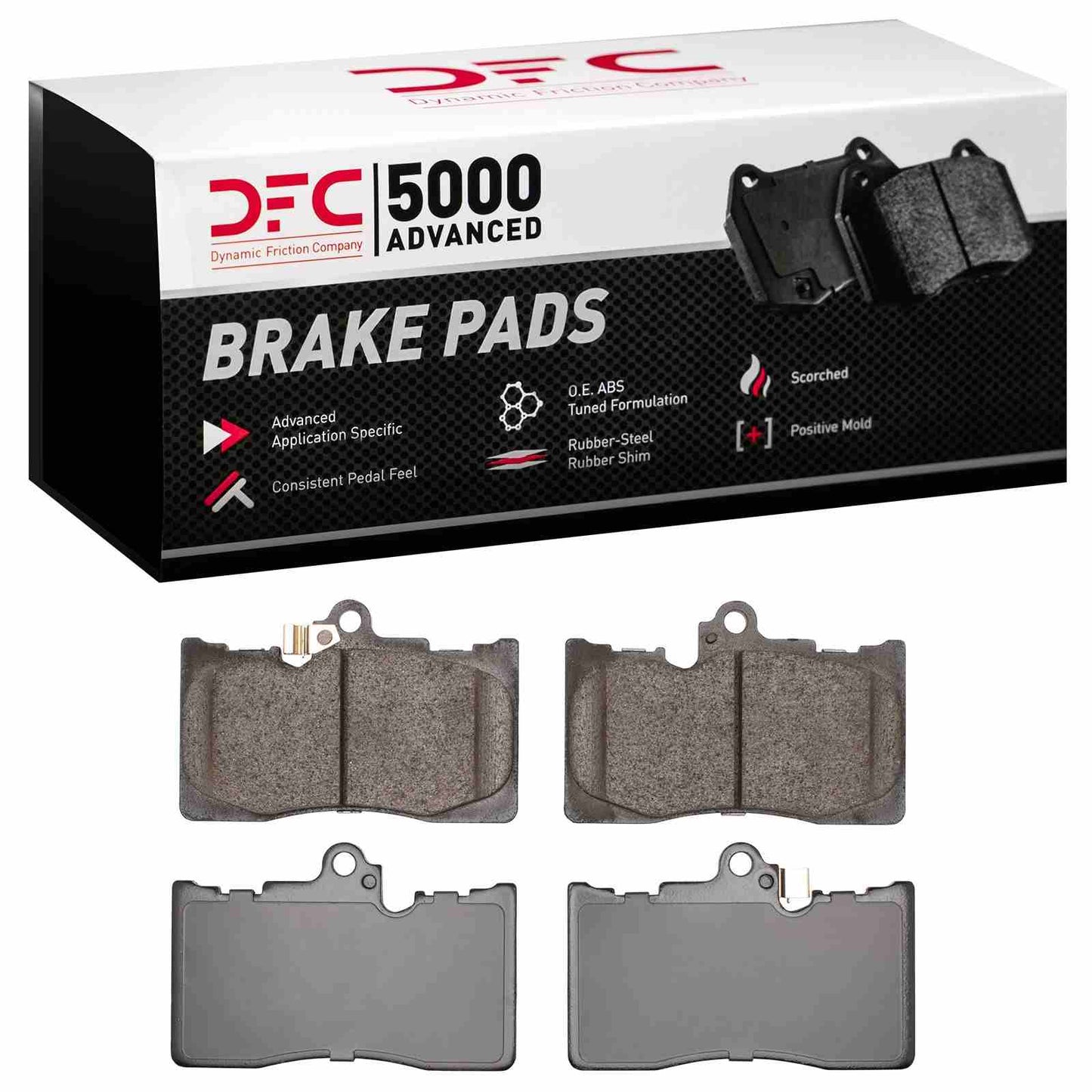 Dynamic Friction Company Disc Brake Pad Set 1551-1118-00