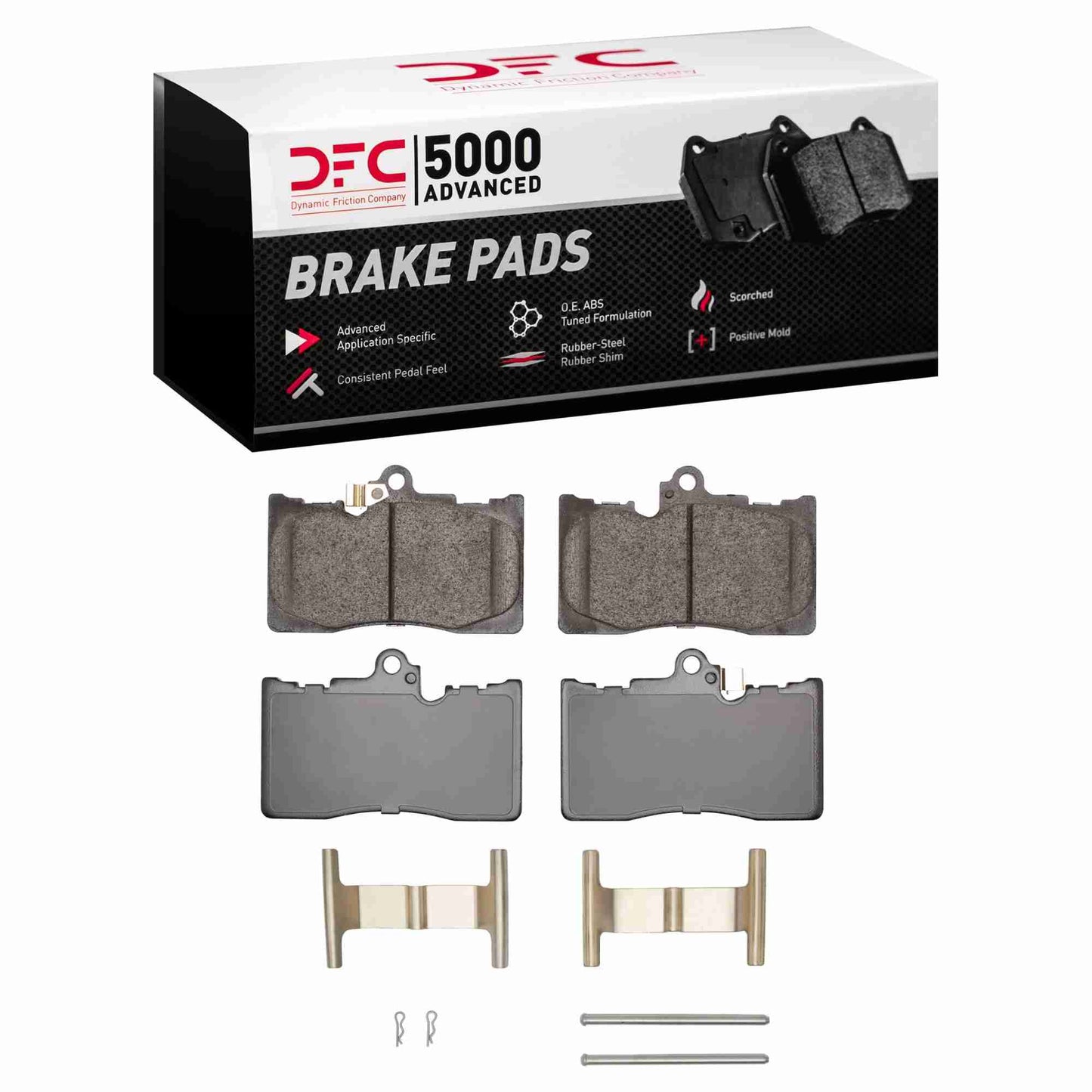 Dynamic Friction Company Disc Brake Pad Set 1551-1118-01