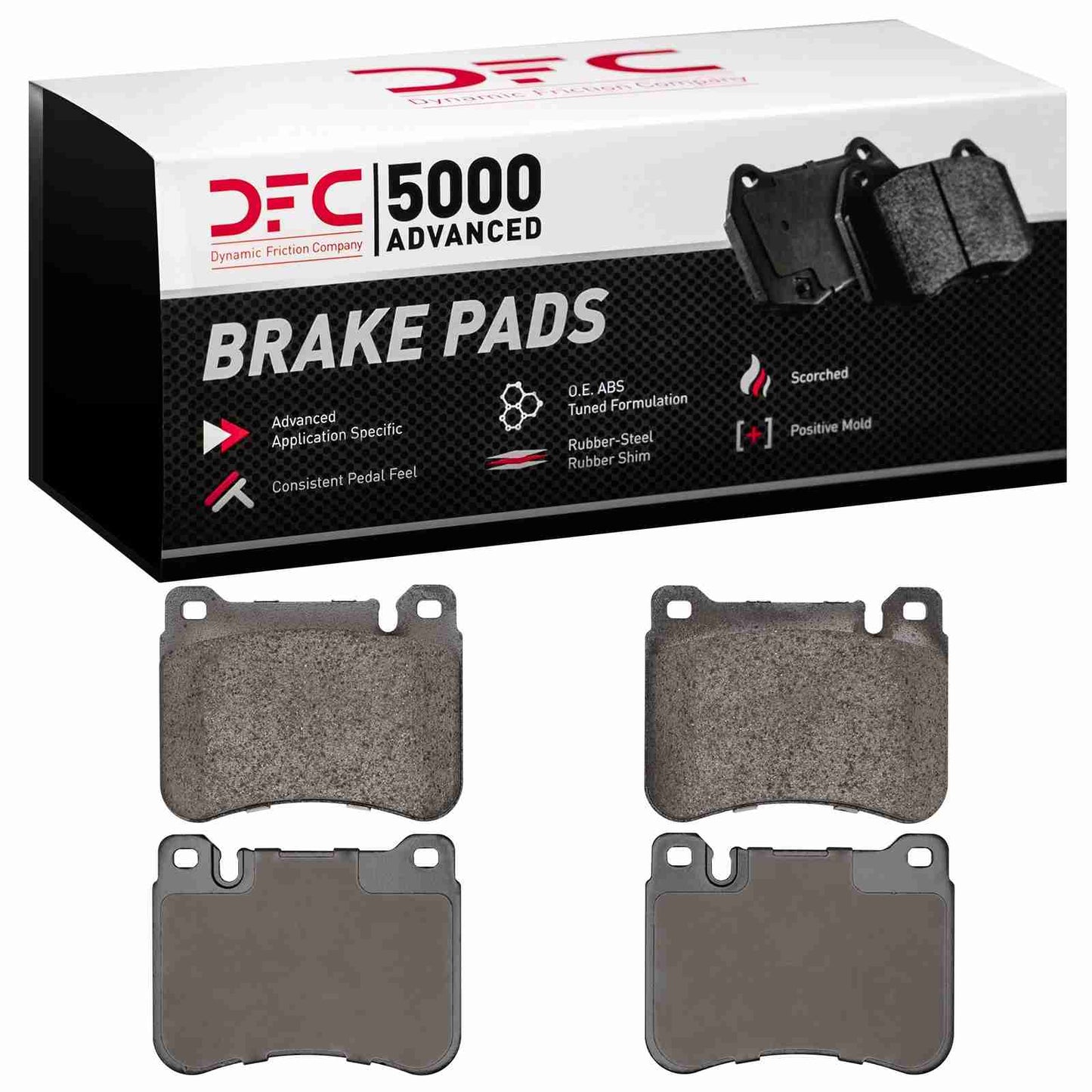 Dynamic Friction Company Disc Brake Pad Set 1551-1121-00