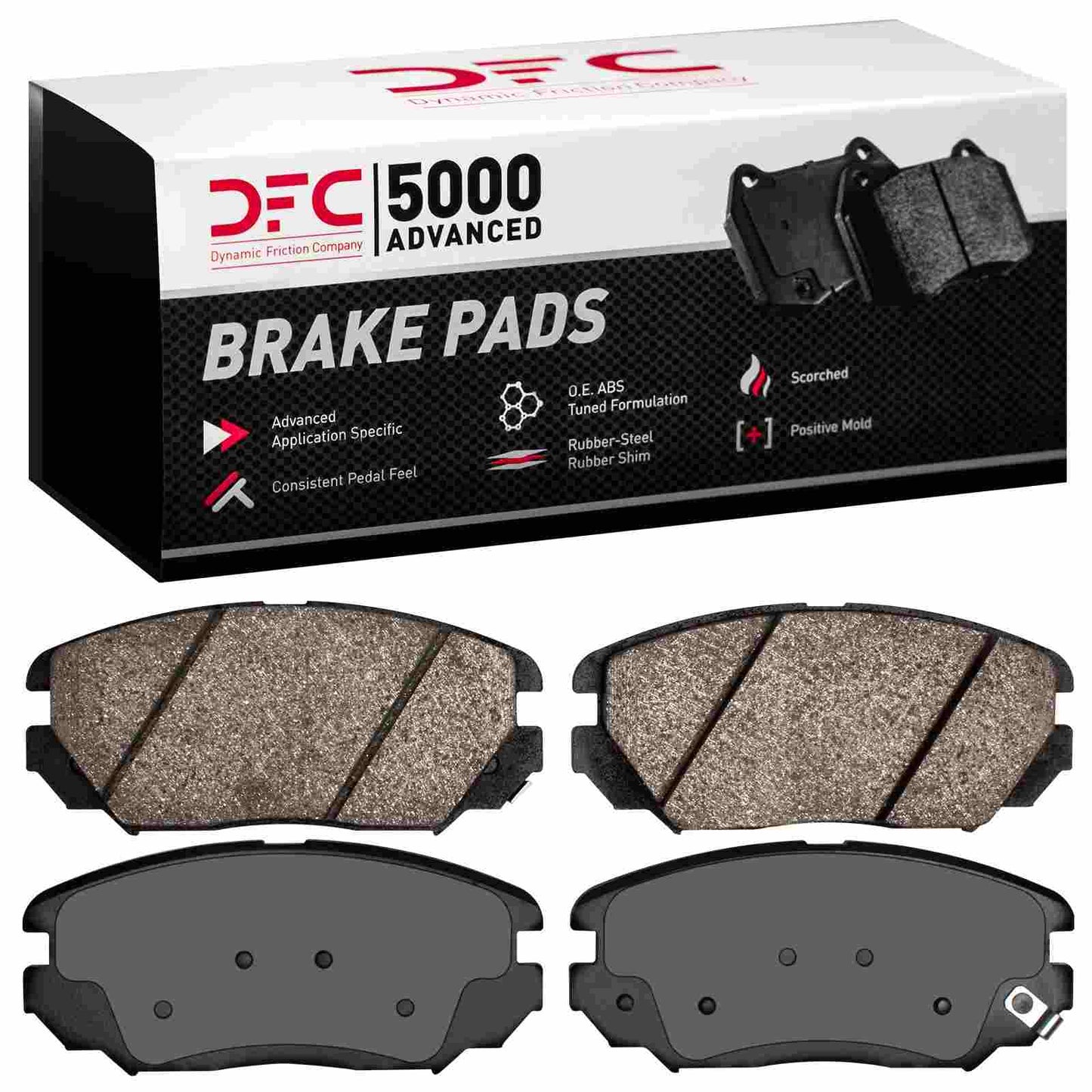 Dynamic Friction Company Disc Brake Pad Set 1551-1125-00