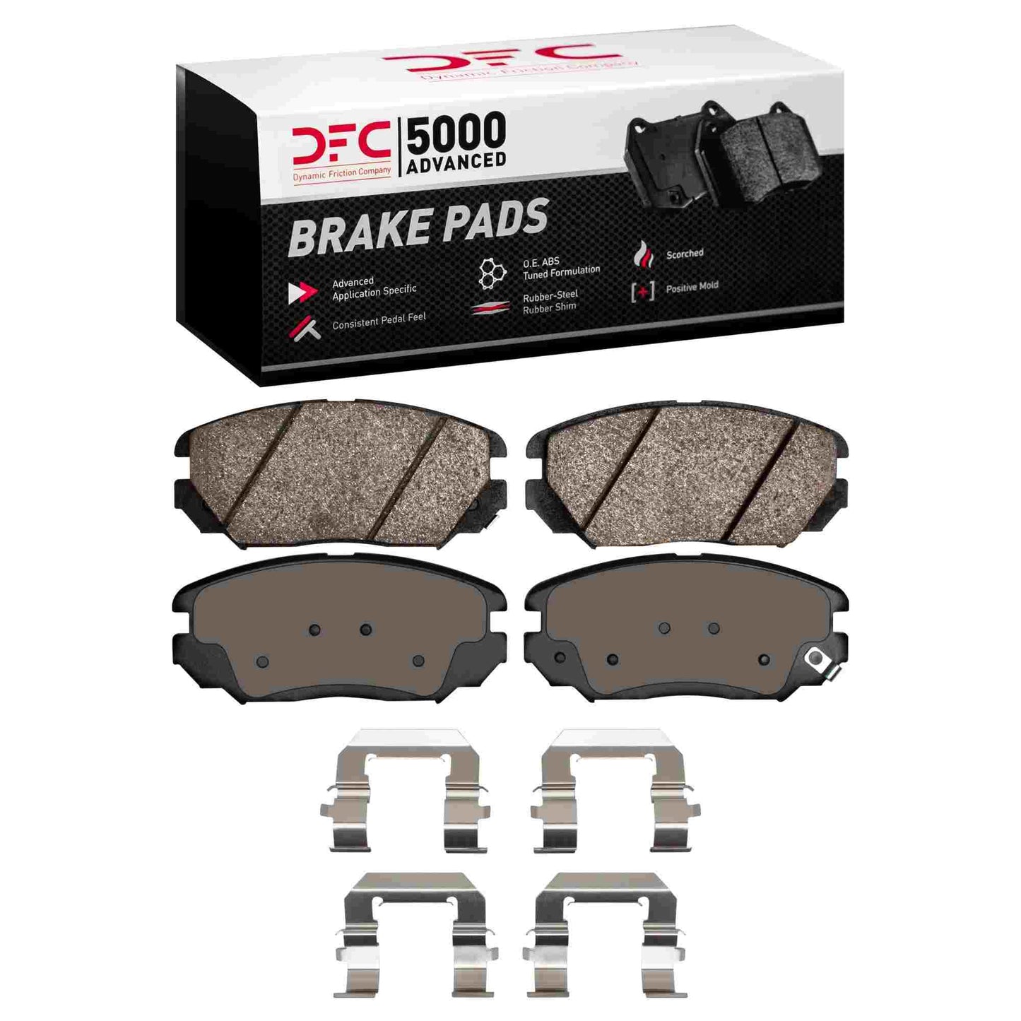Dynamic Friction Company Disc Brake Pad Set 1551-1125-02