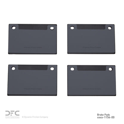 Dynamic Friction Company Disc Brake Pad Set 1551-1154-00