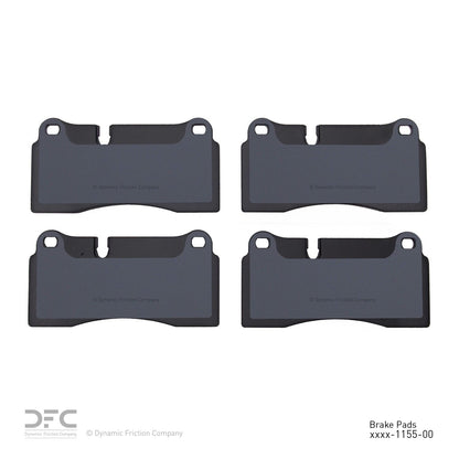 Dynamic Friction Company Disc Brake Pad Set 1551-1155-00