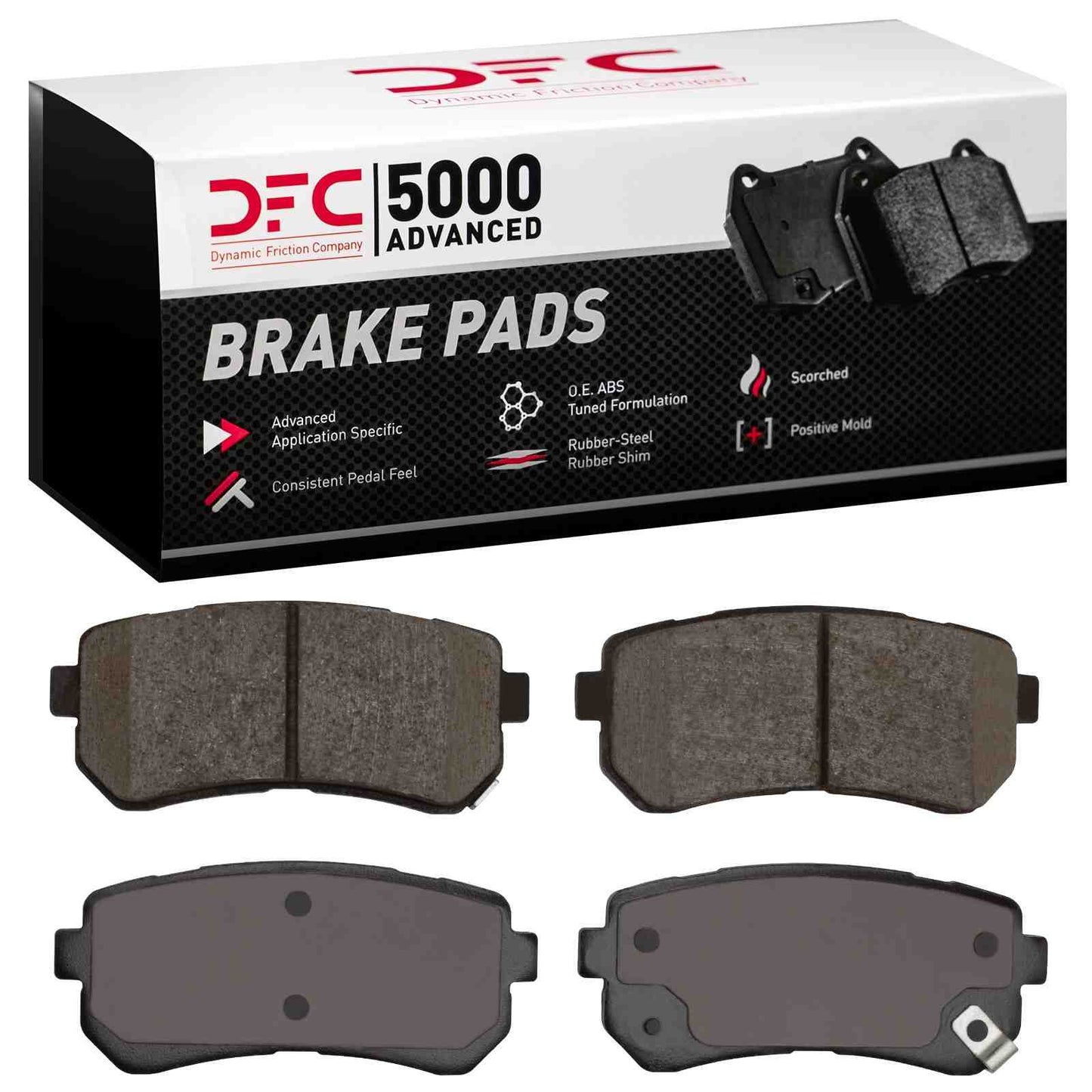 Dynamic Friction Company Disc Brake Pad Set 1551-1157-00