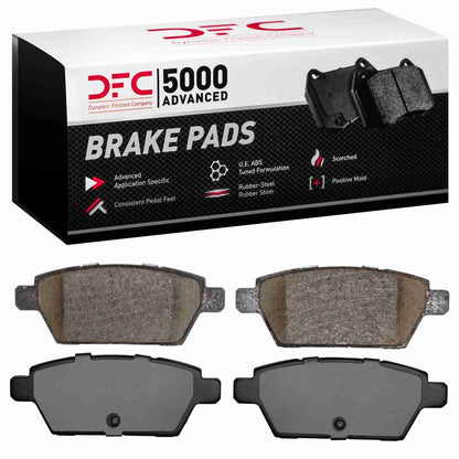 Dynamic Friction Company Disc Brake Pad Set 1551-1161-00